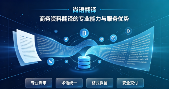 尚语翻译:商务资料翻译的专业能力与服务优势